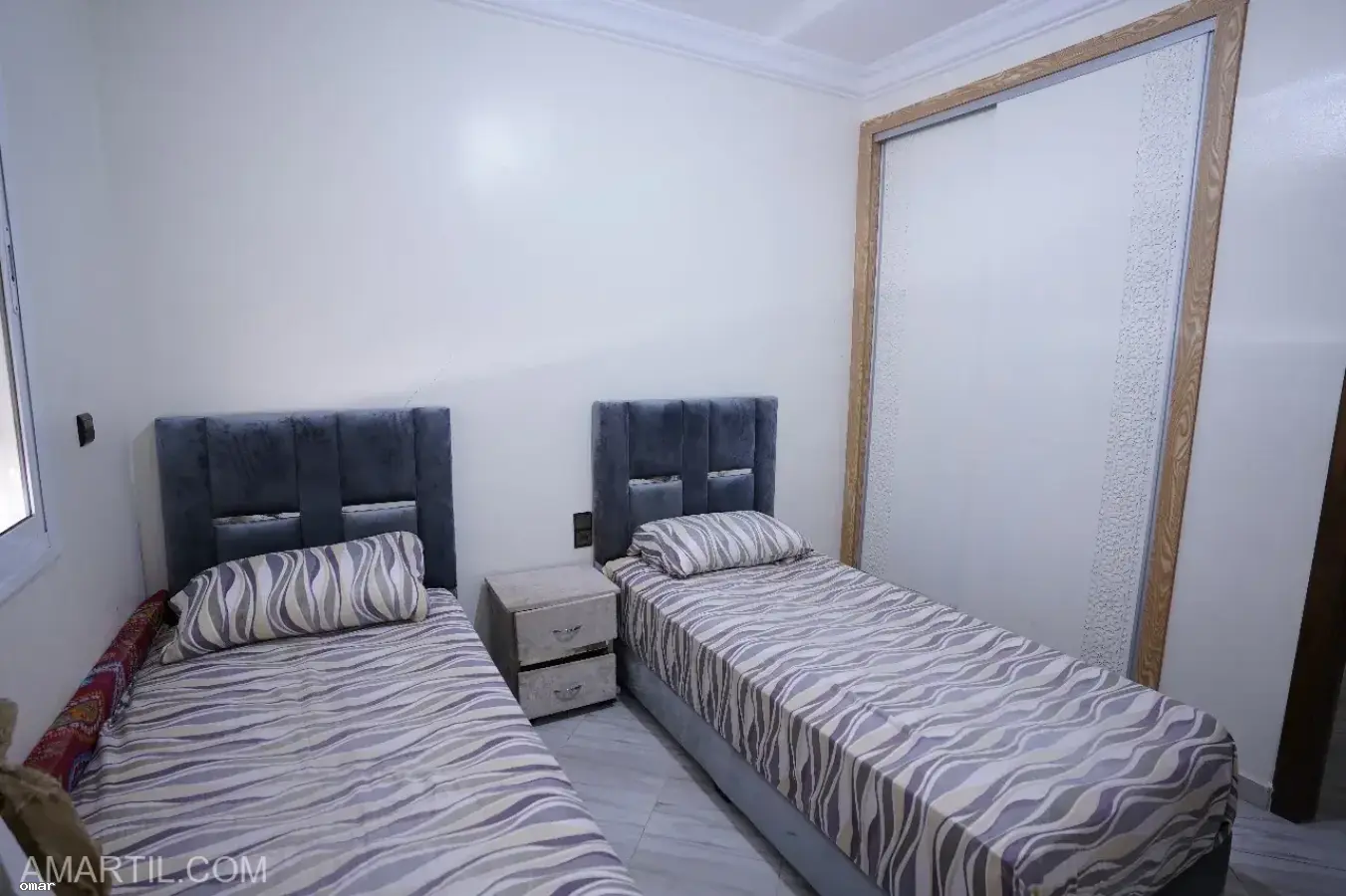 Bel appart. à louer avec 2 chambre, salon, 2 Sdd